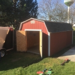 Huntley Illinois 10x20 Shed move